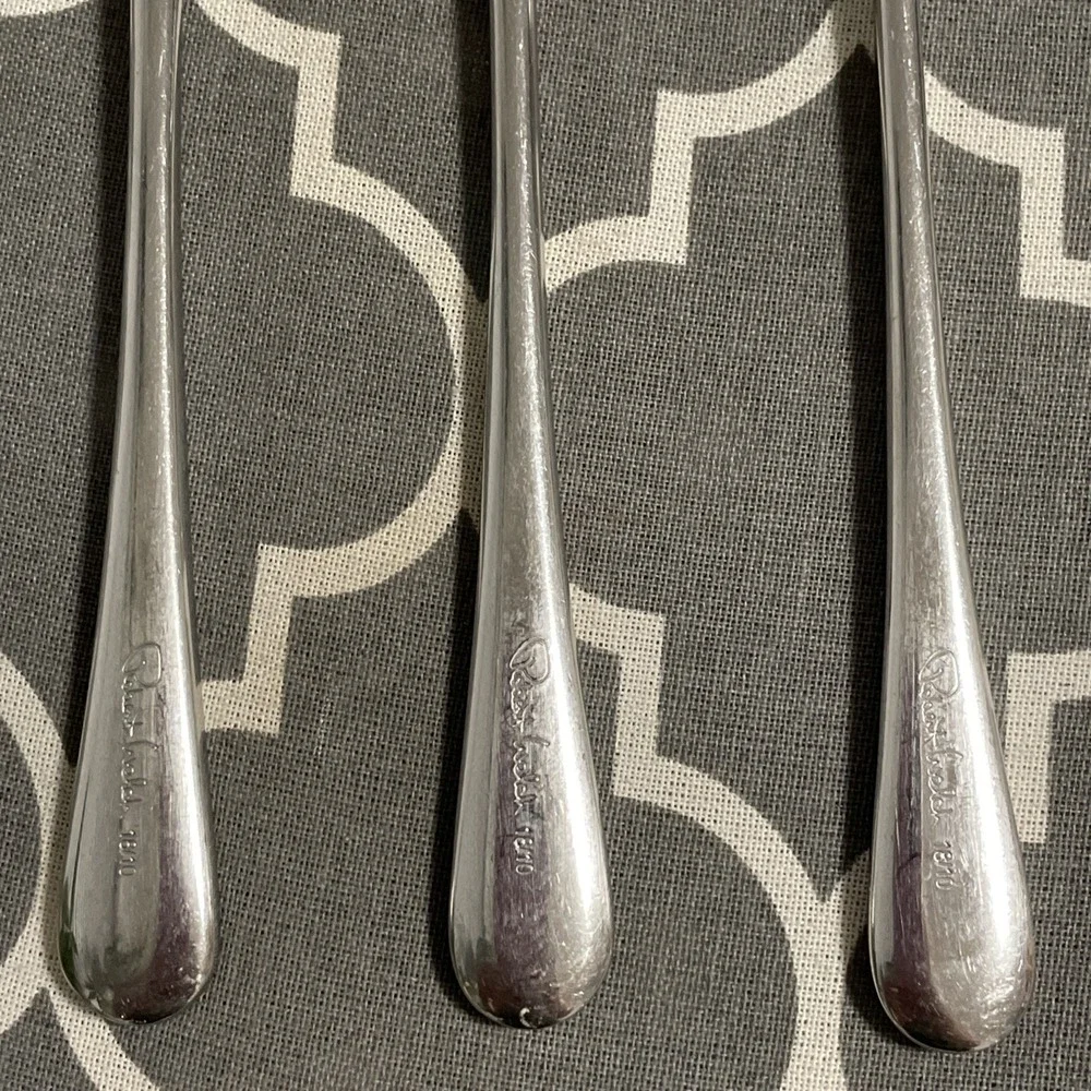 Robert Welch Radford Flatware Three Salad Forks Pre-owned Very Good Condition